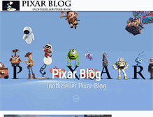 Tablet Screenshot of pixarblog.de